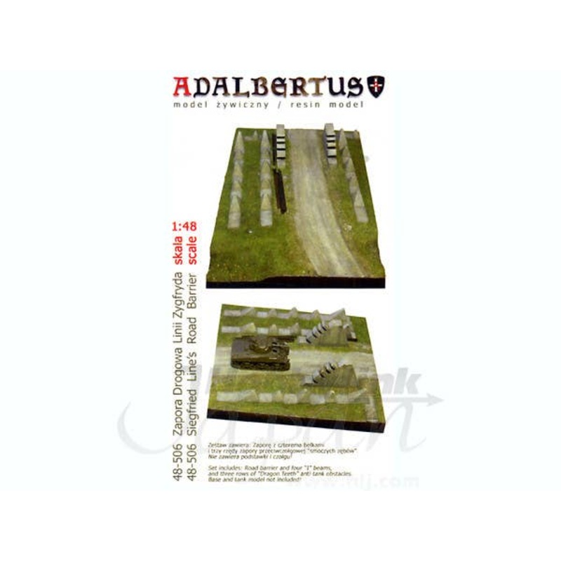 1/48 Siegfried Line's Road Barrier