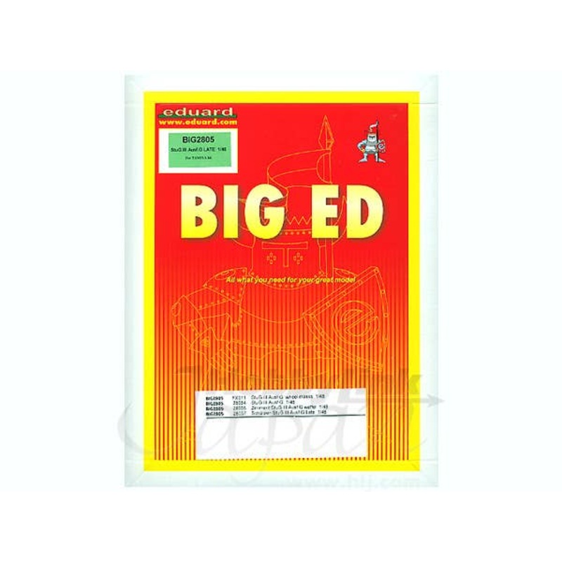 1/48 StuG.III Ausf.G Late (for Tamiya) Big Ed set