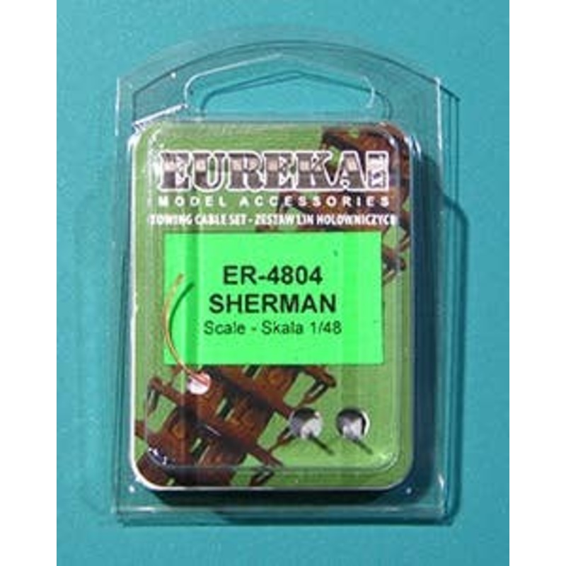 1/48 WWII US Army M4 Sherman Tank Tow Cable Set