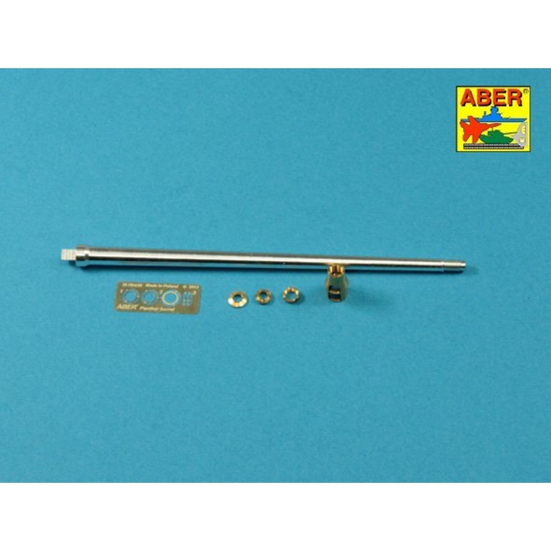 1/35 7.5cm Barrel with Muzzle brake for Panther Ausf.A for Meng