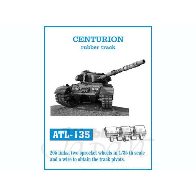 1/35 Centurion Rubber Pad Type Tracks