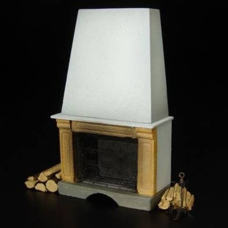 1/35 Fireplace (Resin Kit with PE Parts)
