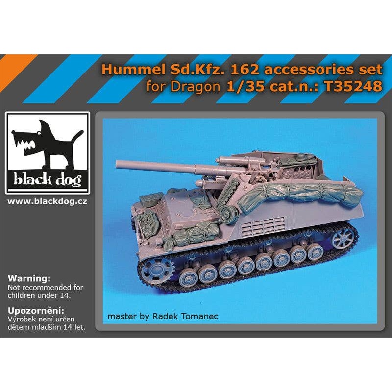 1/35 Hummel Sd.Kfz 162 accessories set