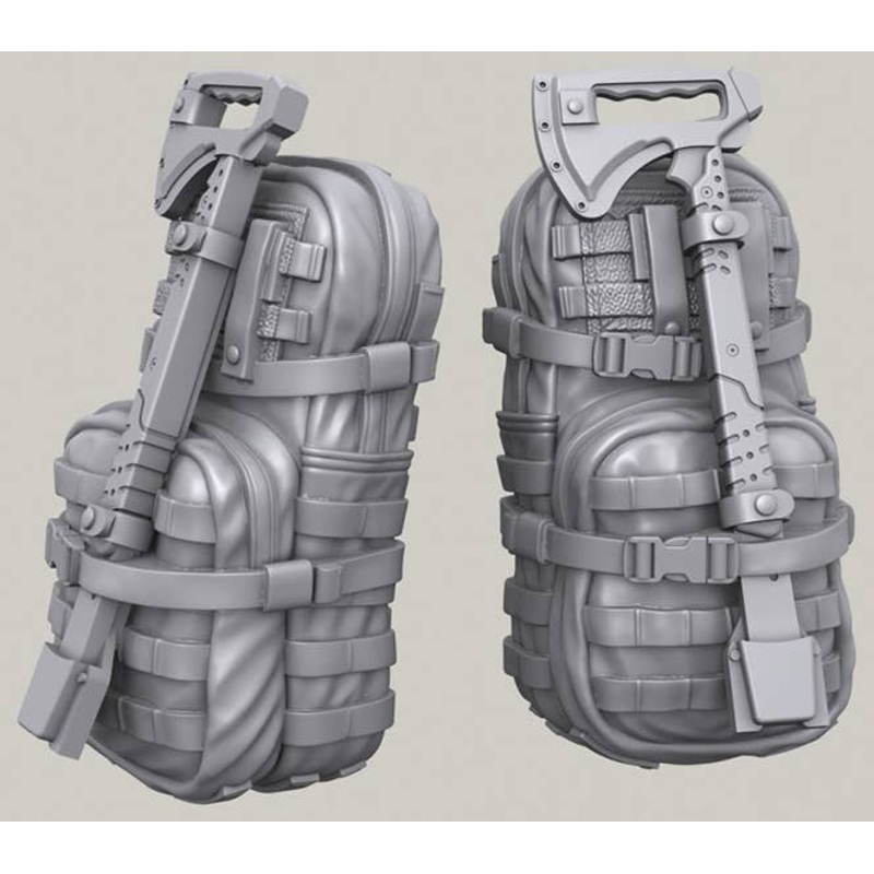 1/35 LBT Assault Pack with Gerber Tomahawk Set