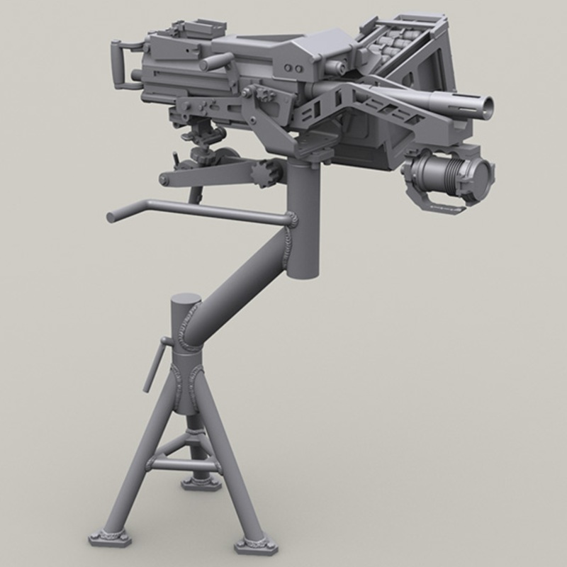 1/35 Mk.19 on Pedestal Mount for Humvee and Gun Trucks