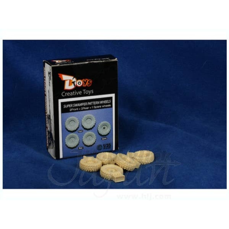 1/35 Super Swamper Pattern Wheels (for Tamiya)