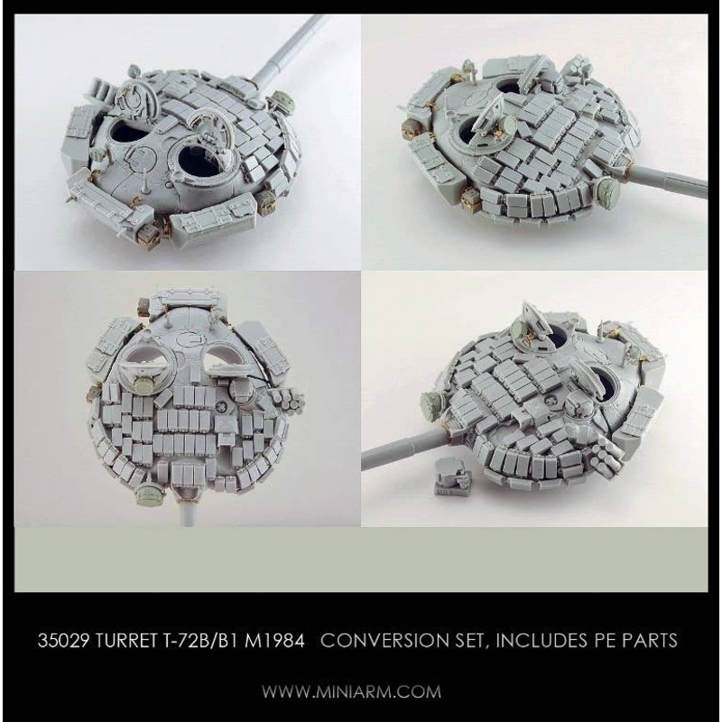 1/35 T-72B Turret Super Dolly P for Tamiya
