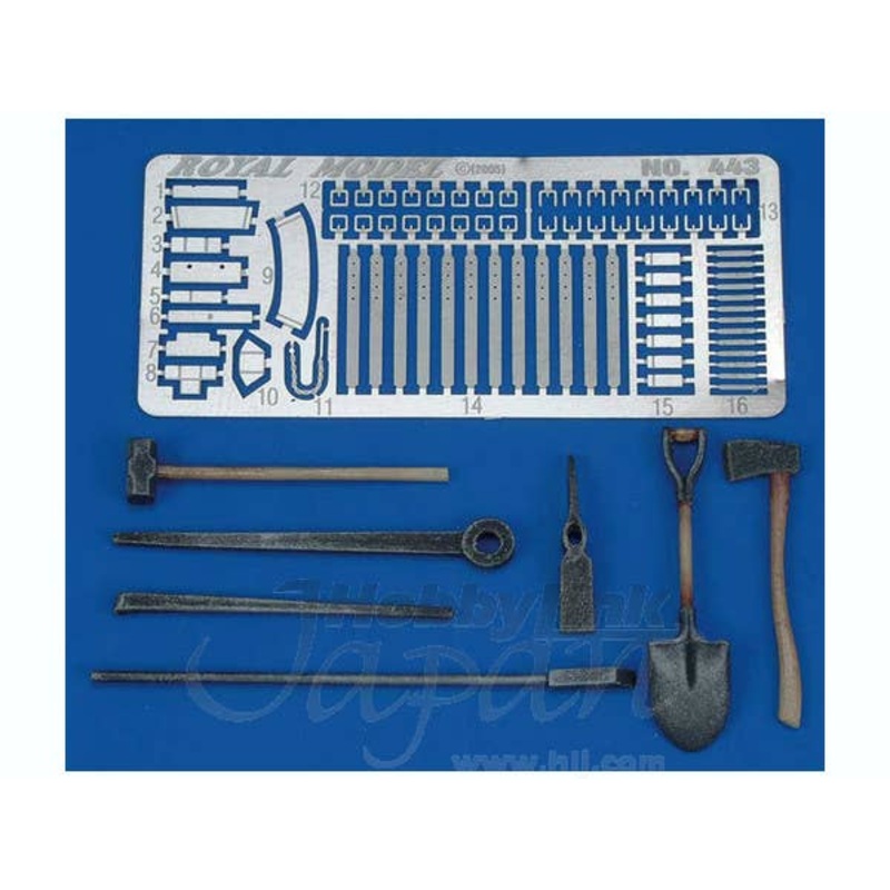 1/35 U.S. Tanks Tools & Holders (WWII)