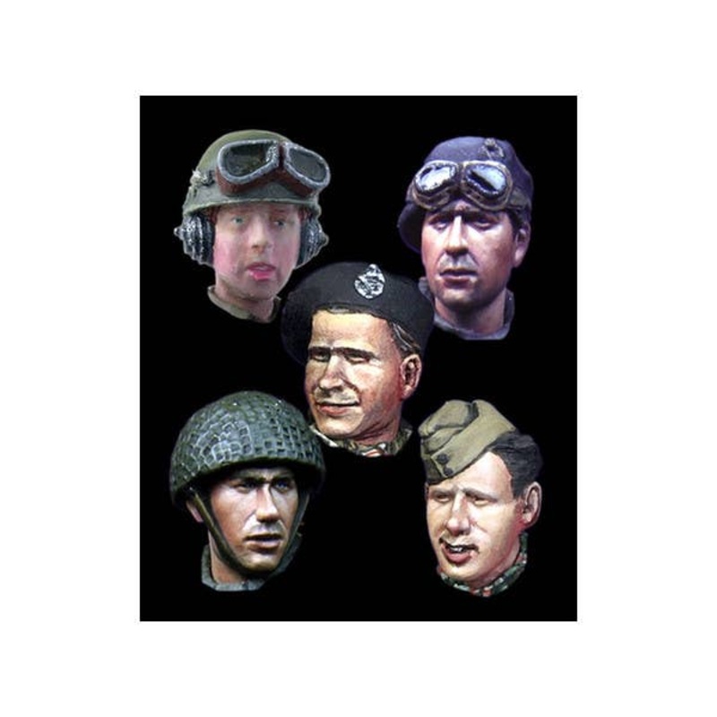 1/35 WW2 British Head Set #2
