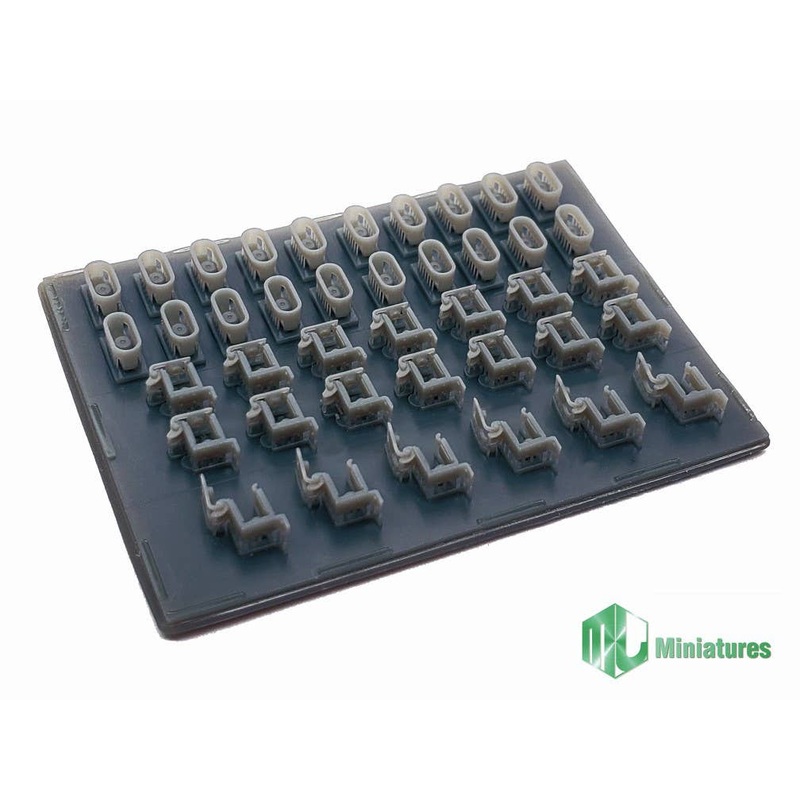 1/35 WWII German Army Half-Track Gun Mount Set