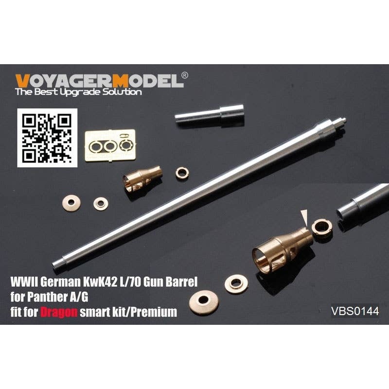 1/35 WWII German KwK42 L/70 Gun Barrel for Panther A/G (for All)