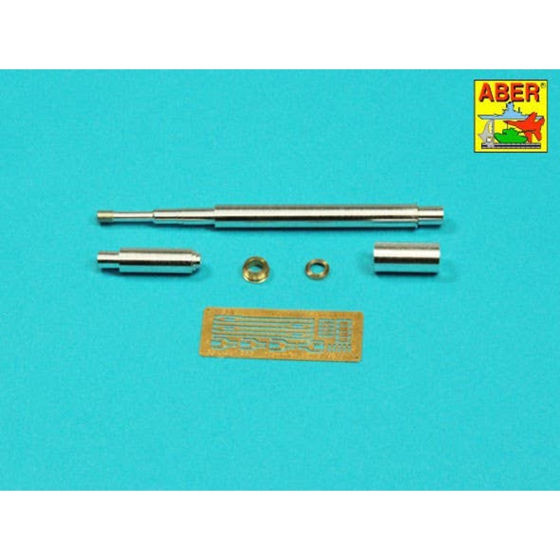 1/35 105mm M-68 barrel with thermal shroud for M60A3 Tank