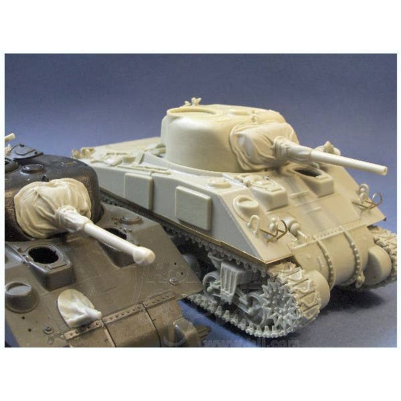 1/35 Canvas Covers w/ Barrels for Sherman Wide & Narrow