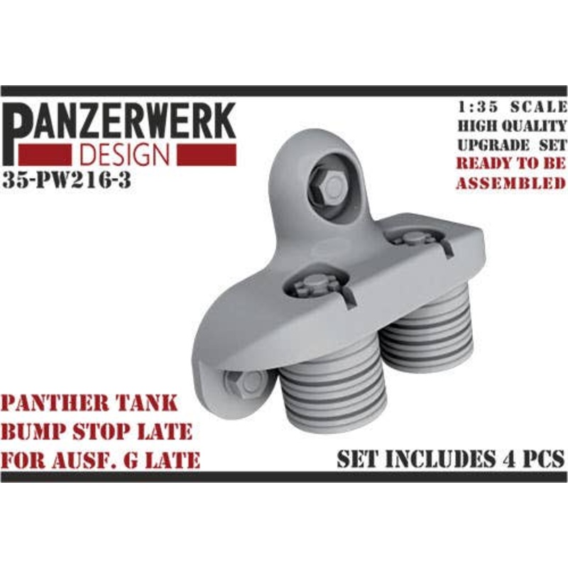 1/35 Panther Tank Bump Stop Late for Ausf. G Late
