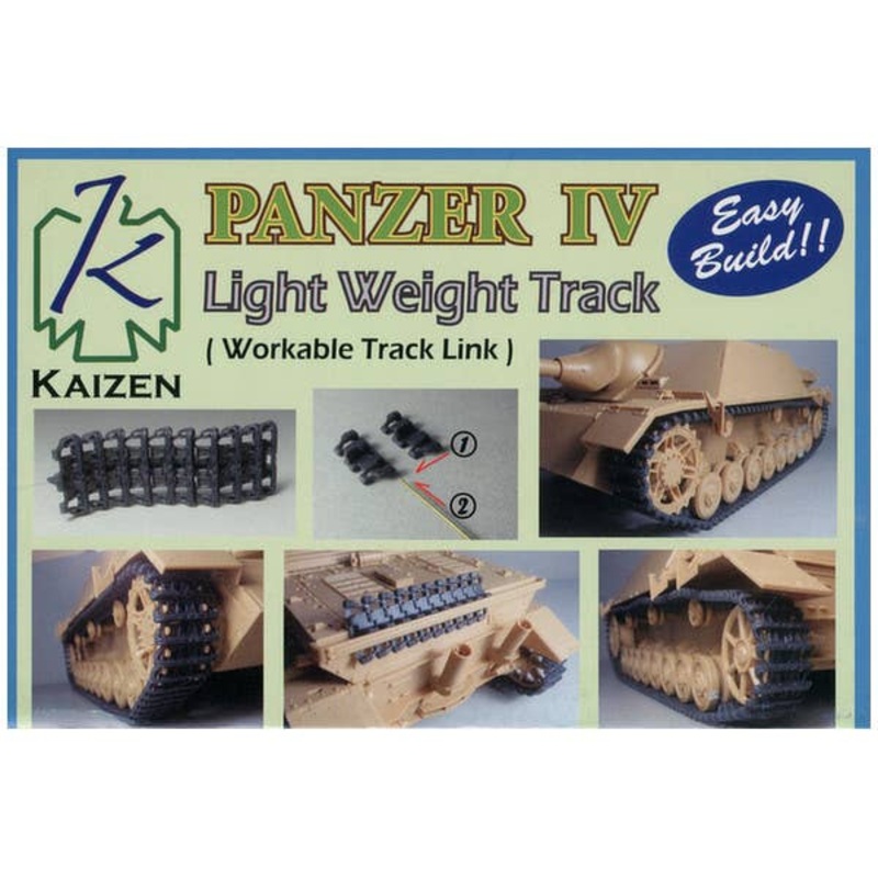 1/35 Panzer IV 40cm Light Weight Type Workable Track Link