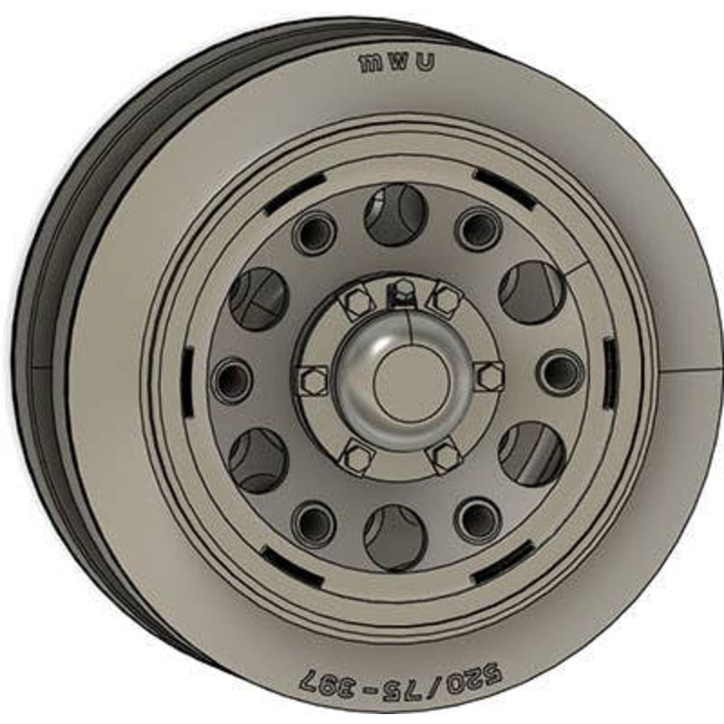 1/35 Panzerkampfwagen III 75mmWidth Roller / mwu