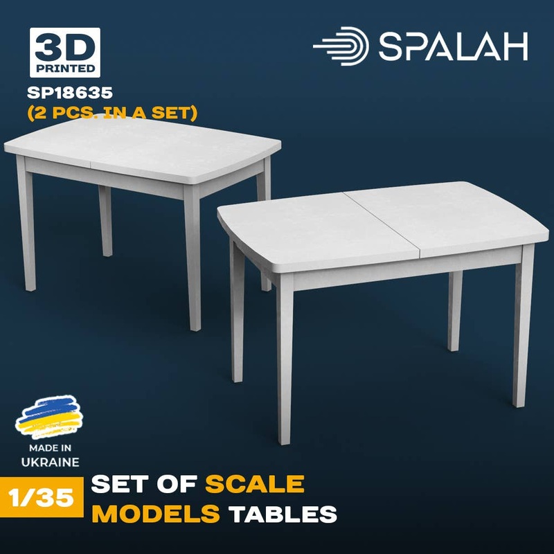 1/35 Set of scale models Tables, (2 pcs)