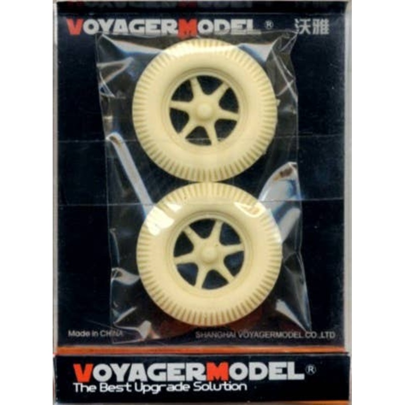 1/35 WWII German Sd.Kfz.7 Road Wheels Pattern 1