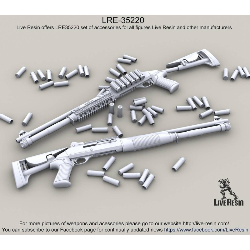 1/35 12 caliber shells & spent shells