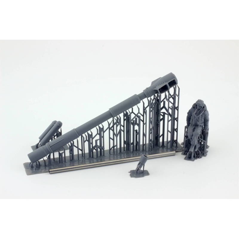 1/35 2S3 self-propelled howitzer 152mm Barrel with figure (for Trumpeter)