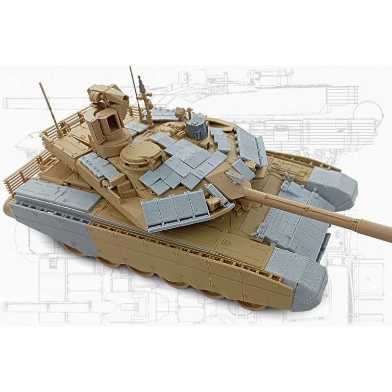 1/35 Current Russian/Soviet T-90M Main Battle Tank (2023 Model) Conversion & Update Set (for Tiger Model)