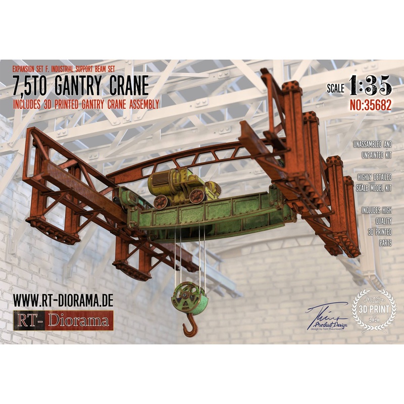 1/35 Gantry Crane 7,5 ton