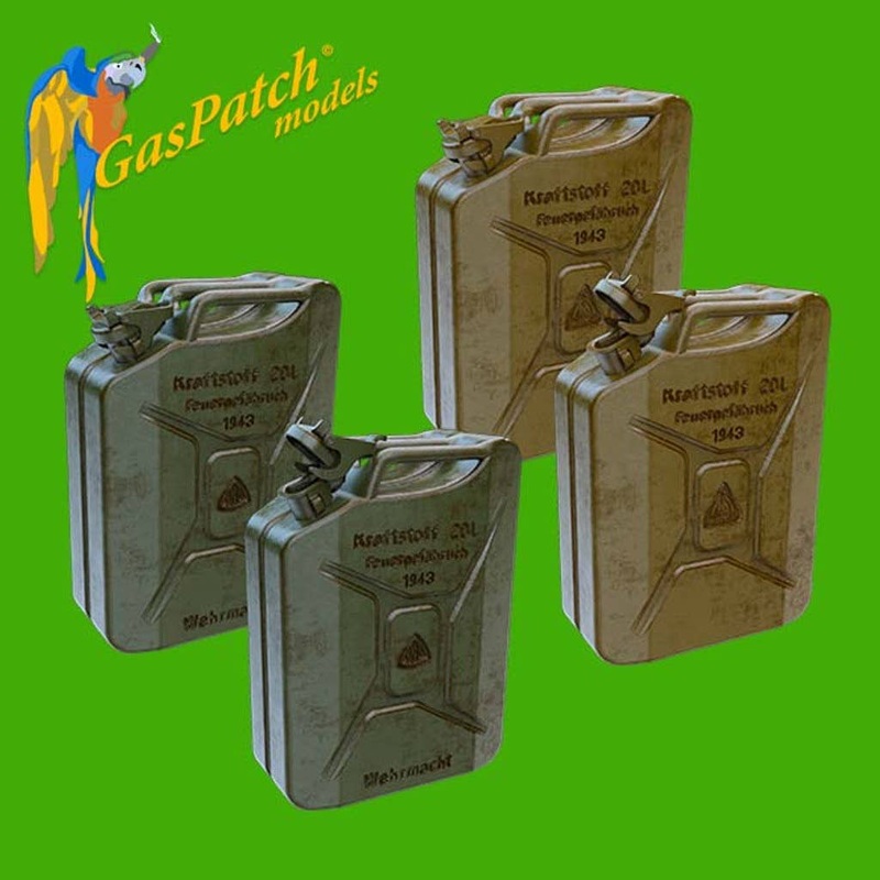 1/35 German Fuel Can 1943 ABP & SCHWELM (12 pc)