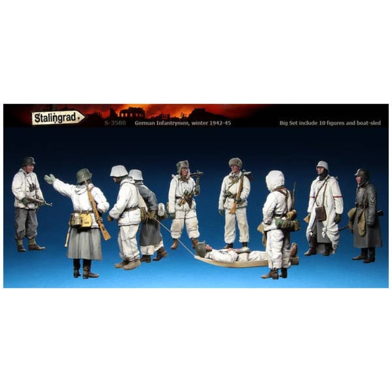 1/35 German Infantry Winter 1942-45 Big Set