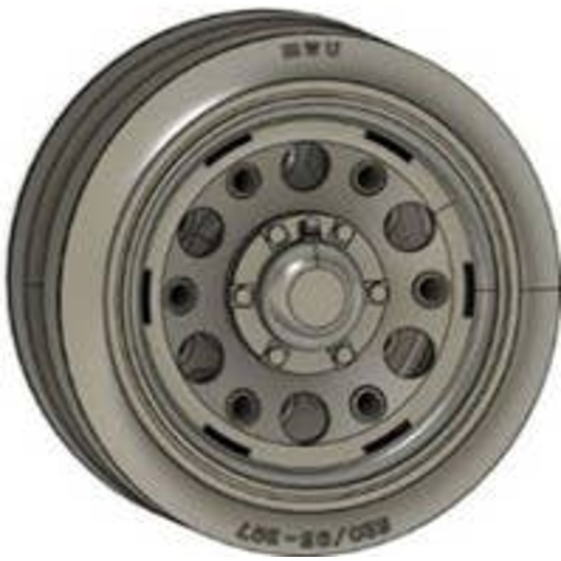 1/35 German Panzer III 95mm Road Wheels - mwu