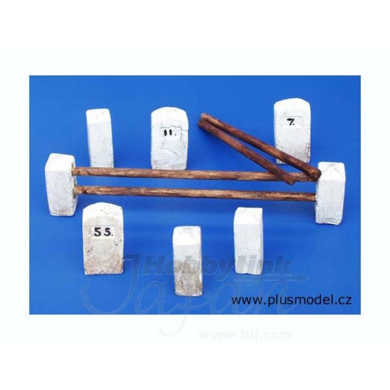 1/35 Road Quard Stones and Railings