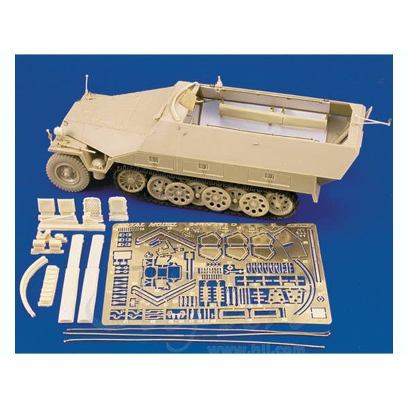 1/35 Sd.Kfz.251D Detailing Set Part 1 (for Tamiya)
