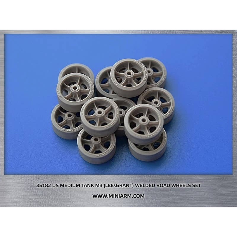 1/35 US Medium Tank M3 (Lee/Grant) Welded Road Wheels Set