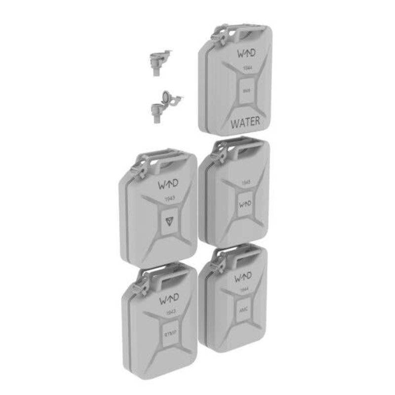 1/35 WWII British Metal Jerry Can for Fuel / Water