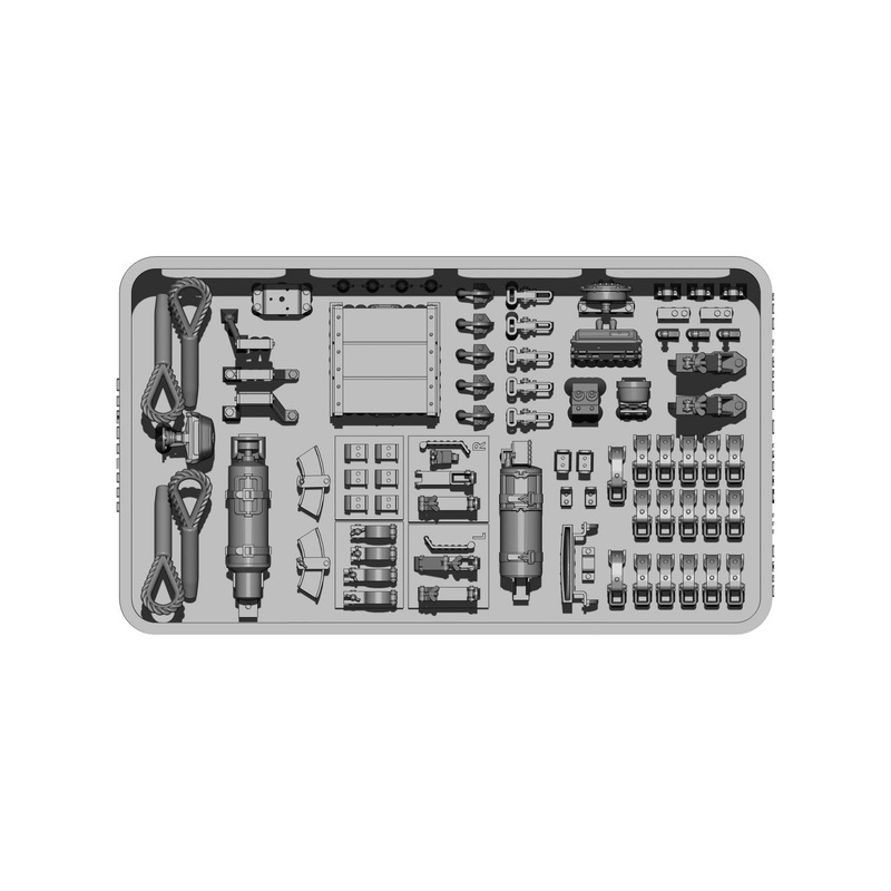 1/35 WWII German StuG III Ausf.B Detail Set
