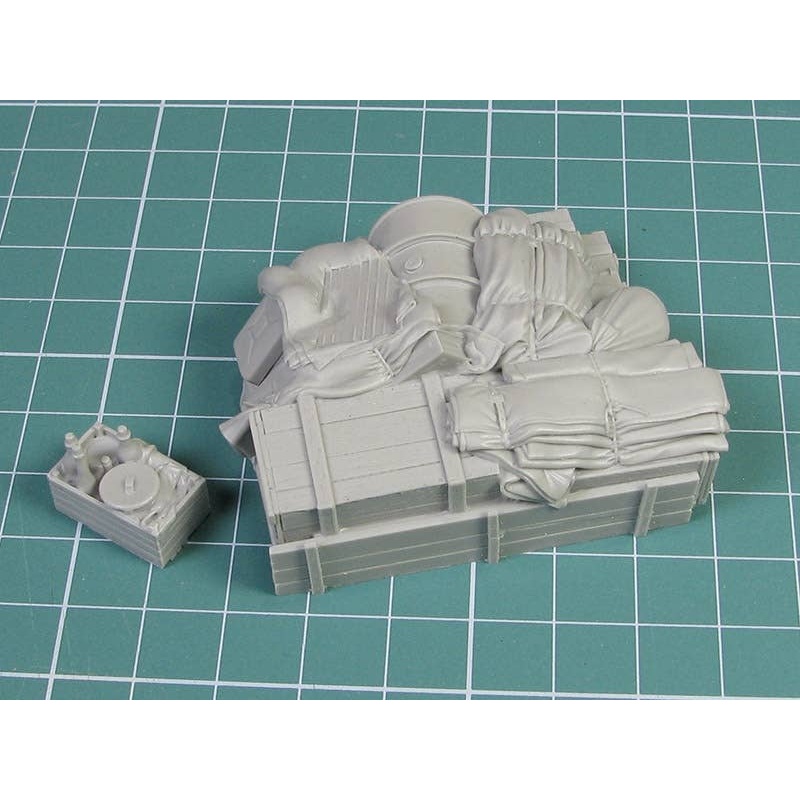 1/35 WWII III Assault Gun G type Cargo Set