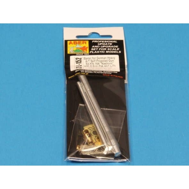 1/35 Barrel for German A/T Self Propeled Gun Nashorn w/ 8.8cm Pak 43/1 L/71 (for Tamiya)