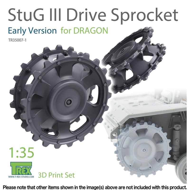 1/35 Drive Sprocket Early Version Set for StuG III for Dragon