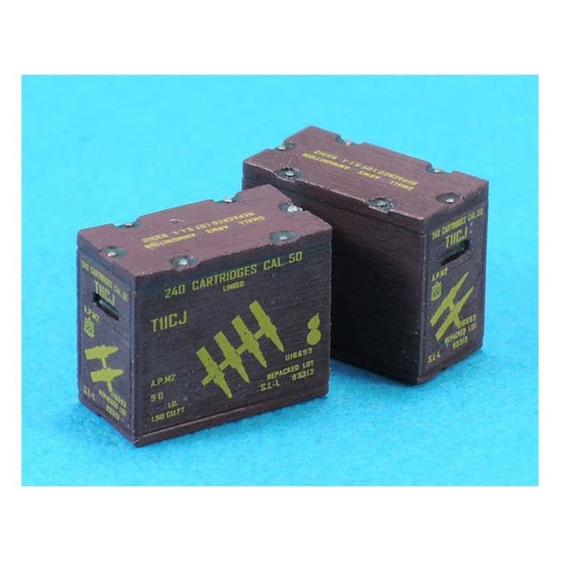1/35 M1917 Cal.50 Ammo Crate Set (Linked)