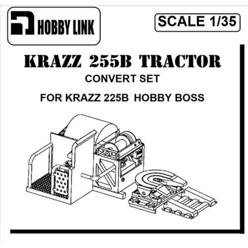 1/35 Russia KRAZZ 255B Tractor Convert Set (for Krazz 225B Hobby Boss)