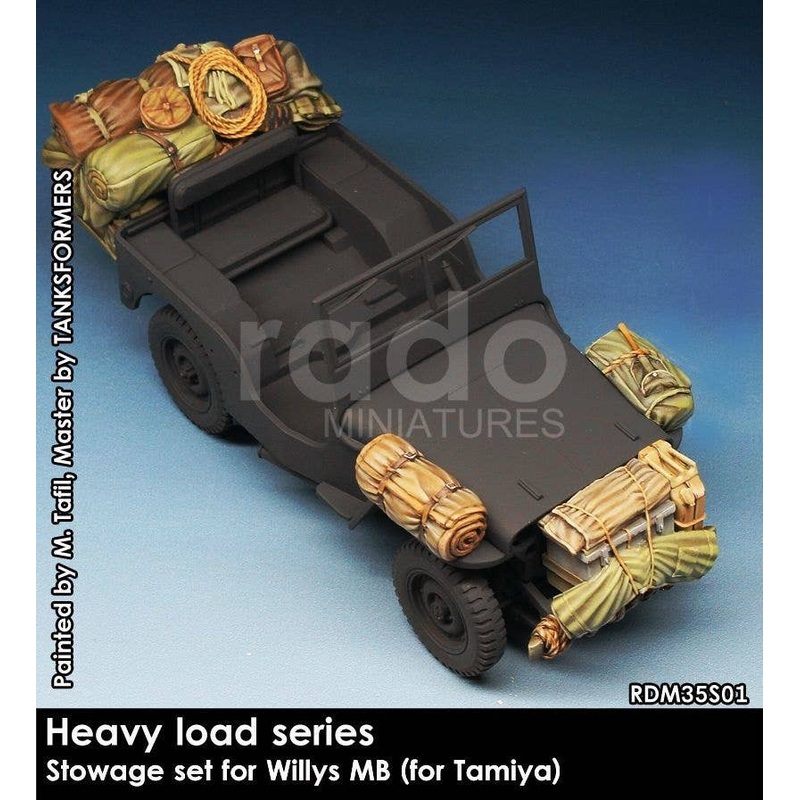 1/35 Stowage set for Willys MB