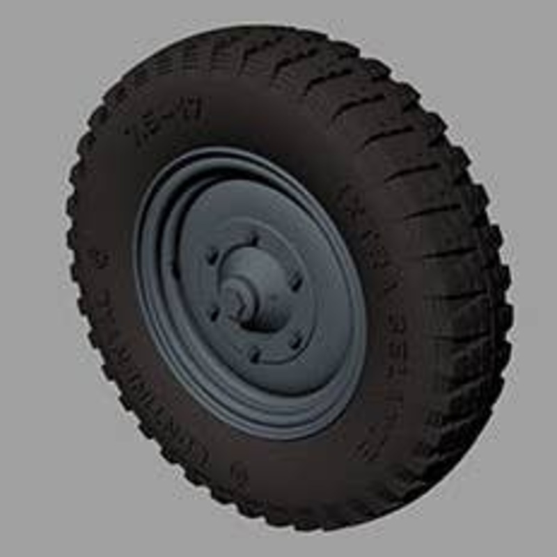 1/35 Tire Wheel for Krupp Protze Kfz.70 (for Wasteland)