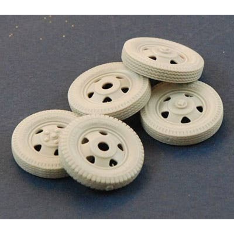 1/35 Tire Wheel for Russia GAZ-AA (Made by Yaroslavski)