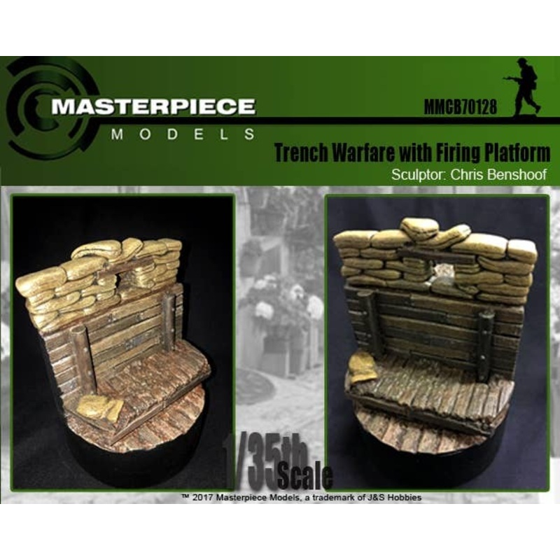 1/35 Trench Warfare with Firing Platform