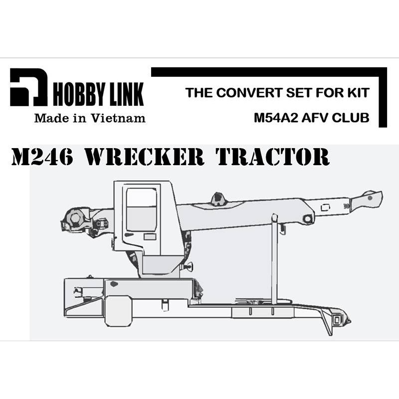 1/35 U.S. M246 Wrecker Modification Kit AFV Club M54A2