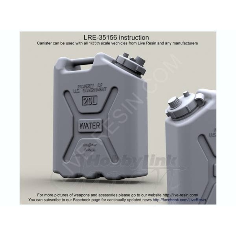 1/35 US Army Scepter Military Water Canister