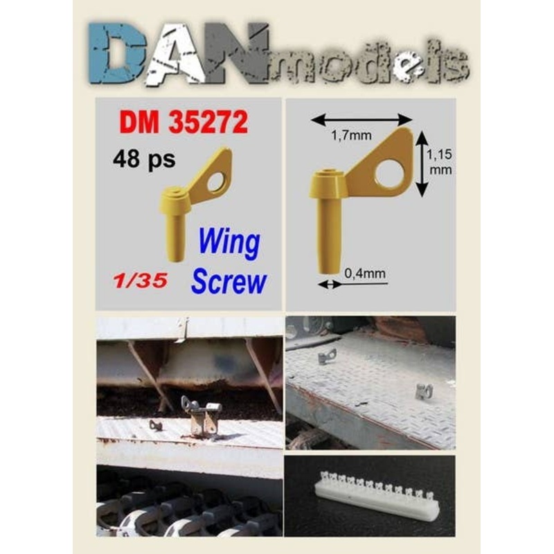 1/35 Wing screw, 48 pcs