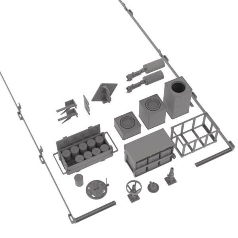 1/35 WWII British Commonwealth Sherman Tank Upgrade Set Vol.1