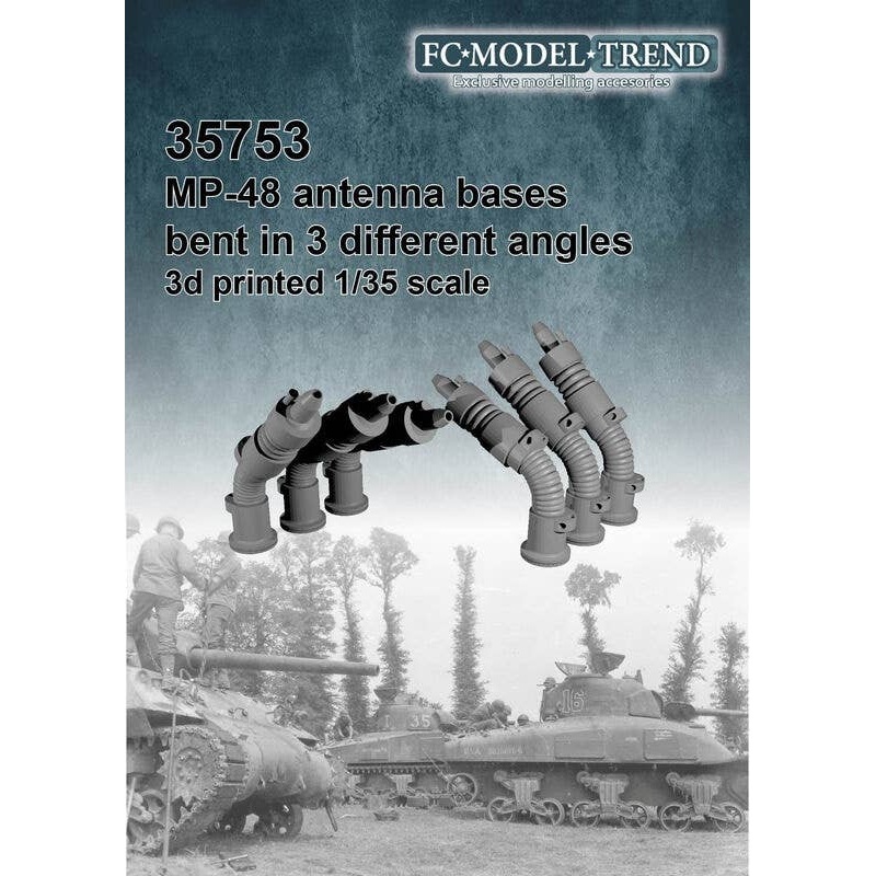 1/35 WWII US Tank Antenna Set