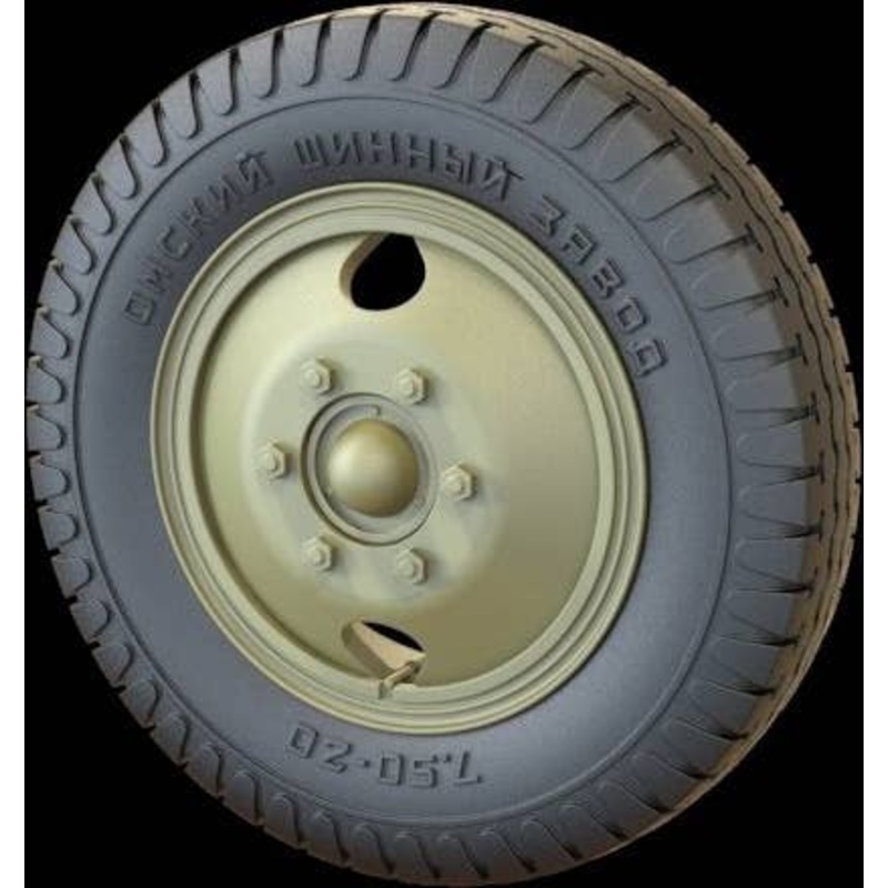 1/35 ZiS-5 Road Wheels (Omskij Zavod)