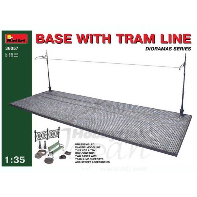 1/35 Base With Tram Line